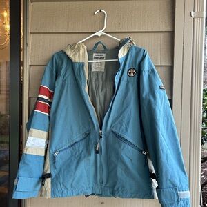 Napapijri Geographic jacket, water repellent, ANTARCTIC RESEARCH PROGRAM